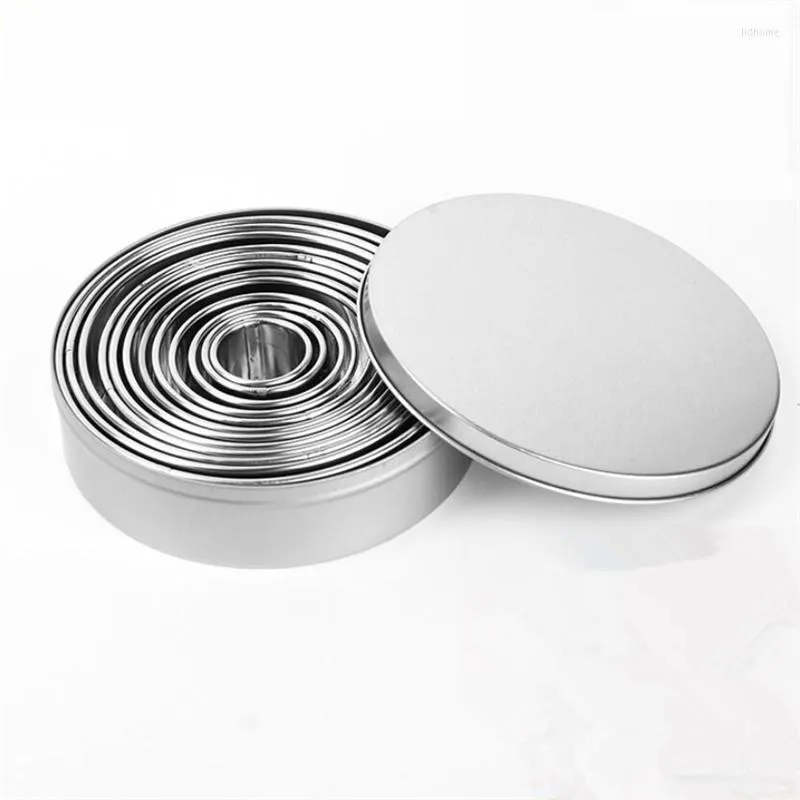 Stainless Steel Ring Mould Cake Tin Set For DIY Fondant Cake And Cookie  Biscuit Cutters With Metal Ring Molds From Bdhome, $12.12